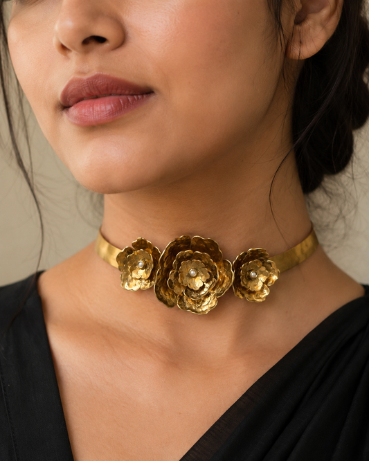 Guldasta Brass Necklace