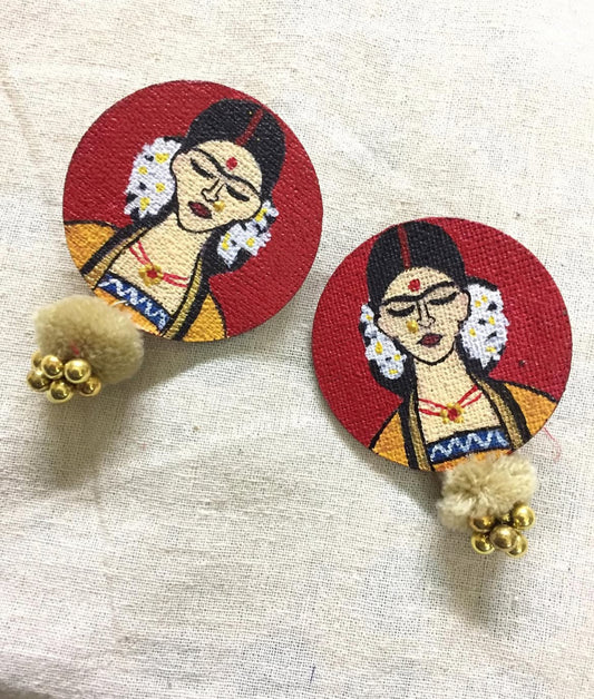 Mohgra Painted Earring