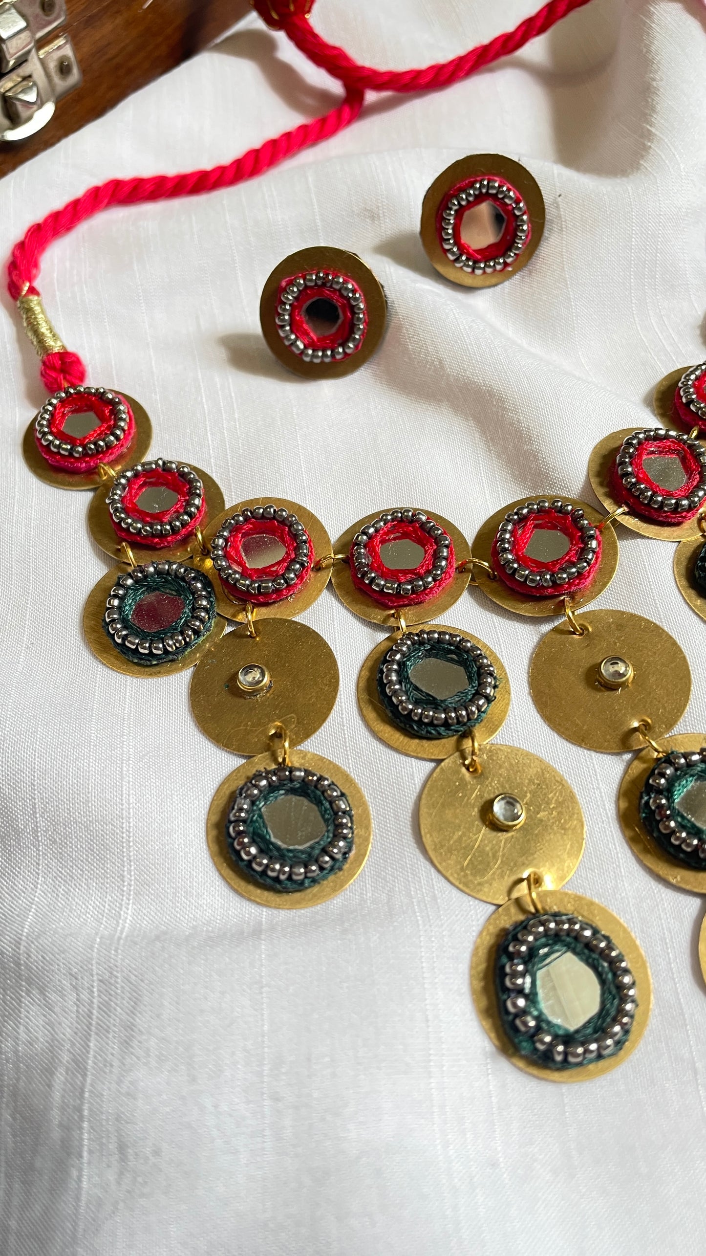 Maharani Brass Necklace