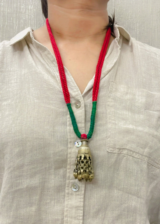 Festive Bells Vintage Necklace By Gamthi Fashion