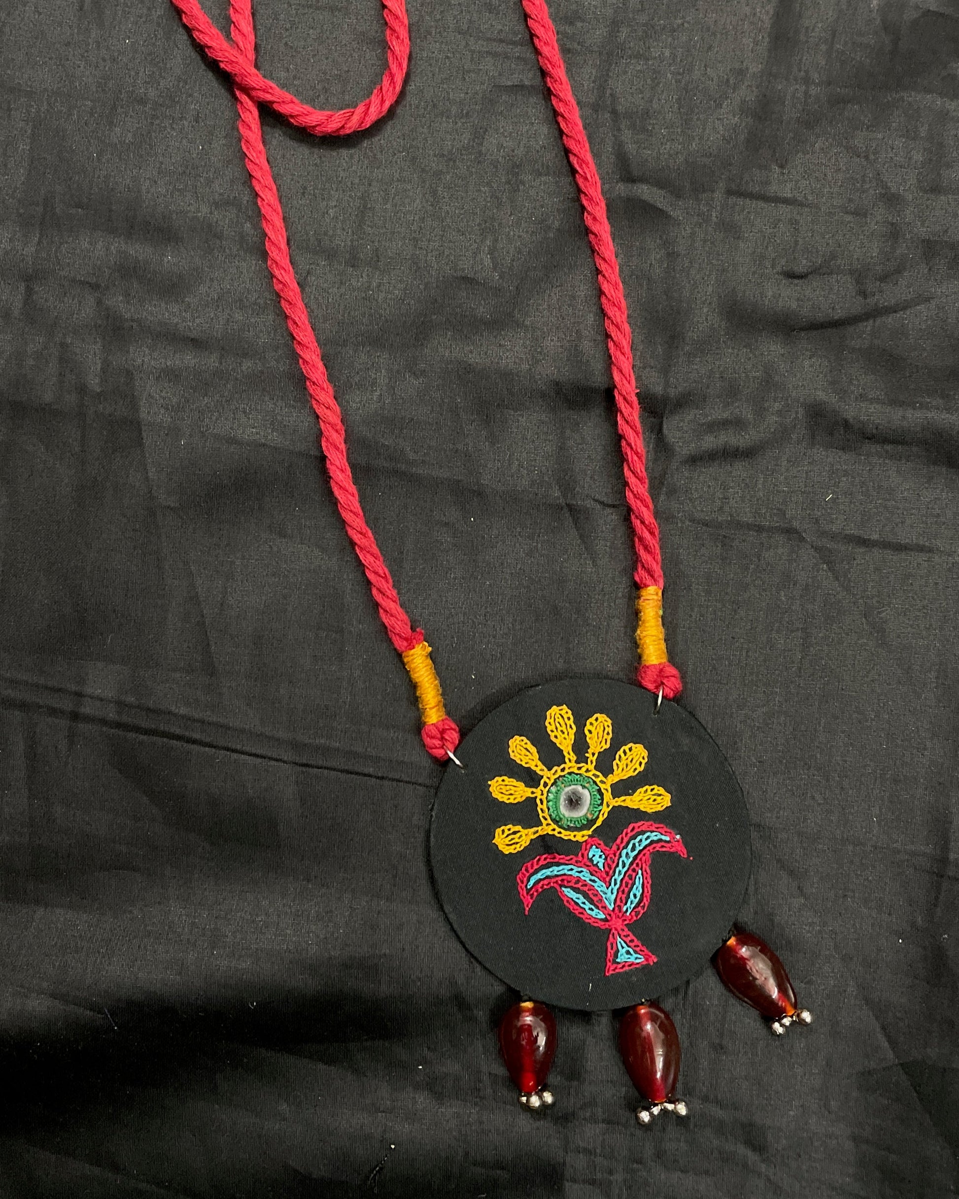 Folk Flame Vintage Necklace By Gamthi Fashion