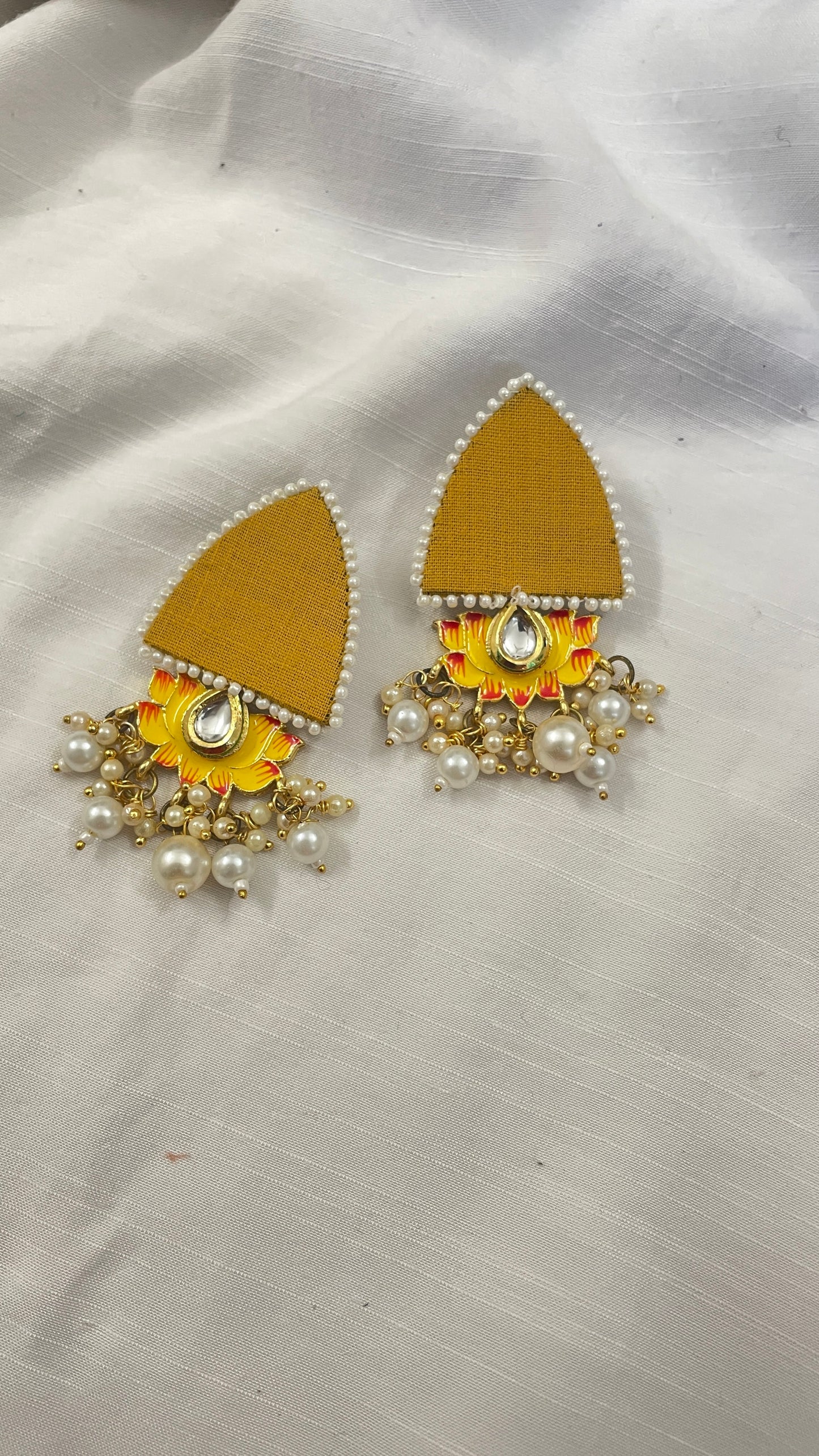 Lotus Earrings