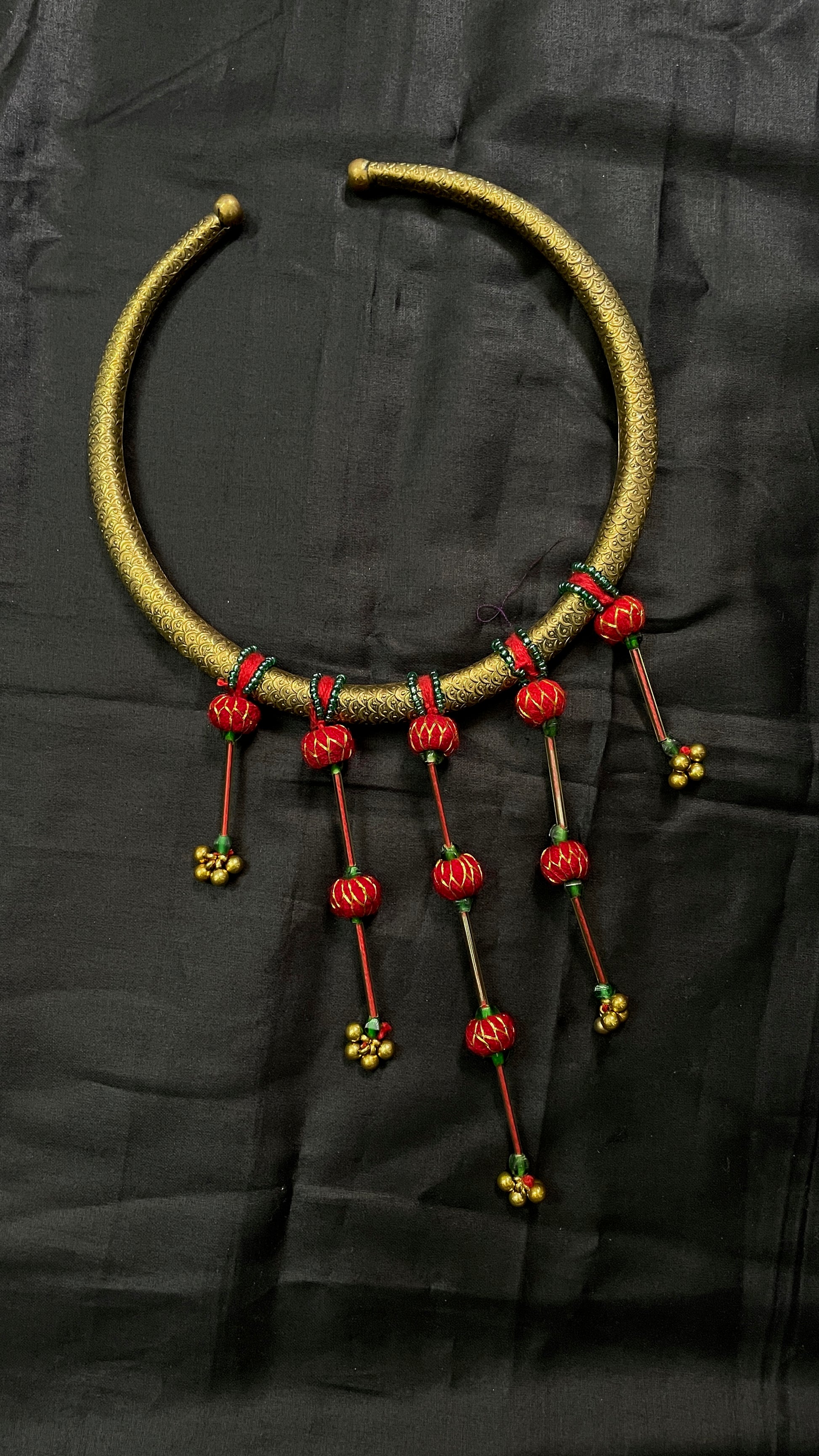 Ghungroo Baali Vintage Necklace By Gamthi Fashion