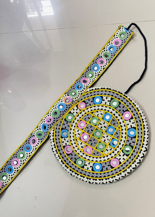 Golden Harmony Waist Belt By Gamthi Fashion