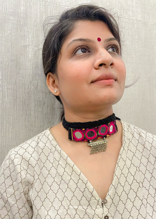 Gulabi Zewar Vintage Necklace By Gamthi Fashion