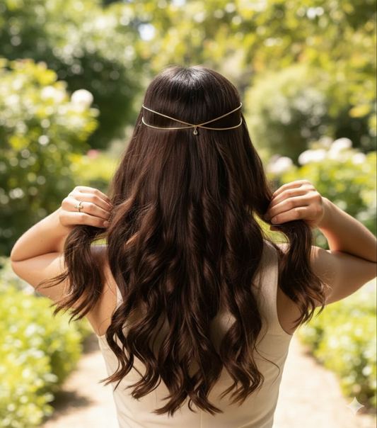 Crown Drop Hair Wrap