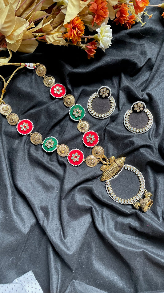 Fabric Necklace