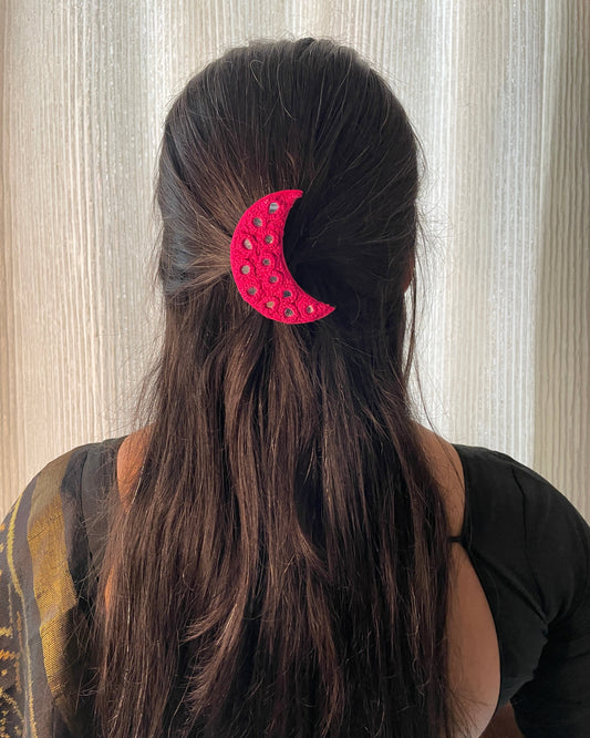 Pink Shisha Work Moon Clip (GFP13)