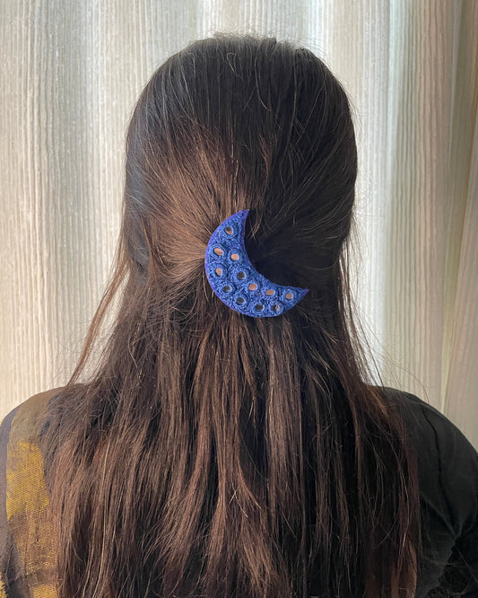 Blue Shisha Work Moon Clip (GFP14)
