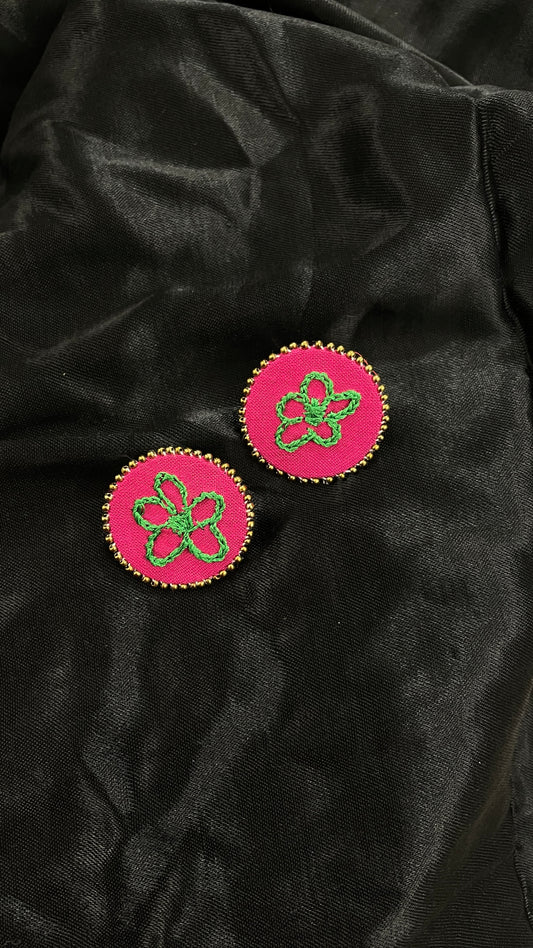 Kusum Stud Handmade Earrings By Gamthi Fashion