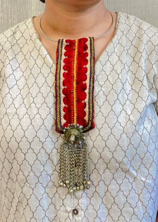 Laal Riwaaz Vintage Necklace By Gamthi Fashion