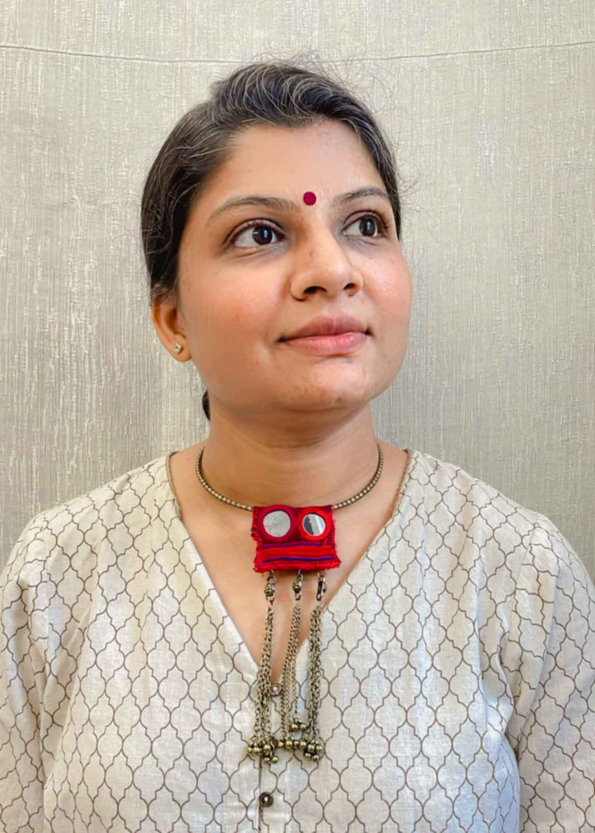 Laal Taveez Vintage Neckless By Gamthi Fashion