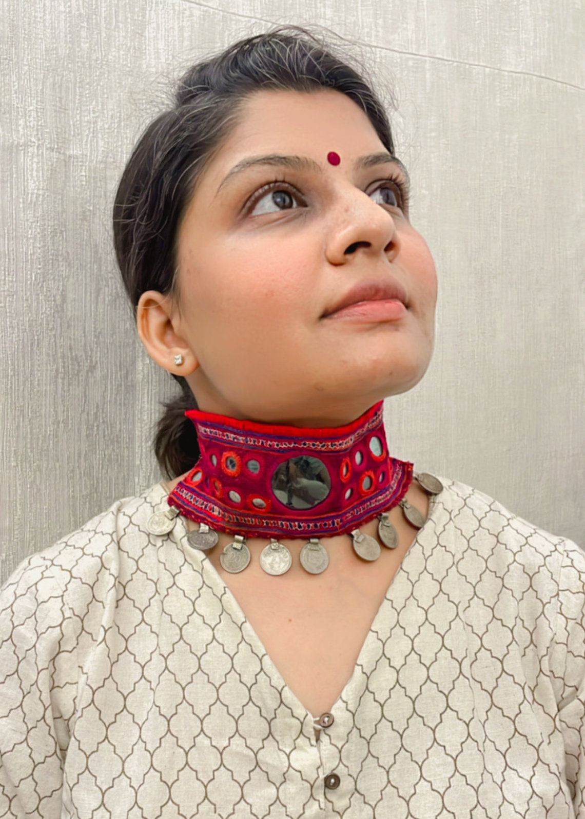 Lal Veerangana Vintage Neckless By Gamthi Fashion