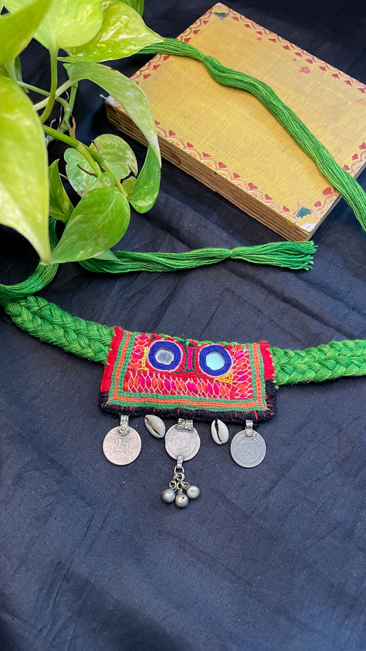 Mehndi Moti Vintage Necklace