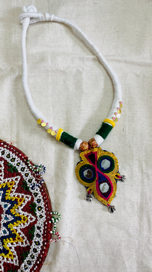 Mela Peacock Vintage Necklace By Gamthi Fashion