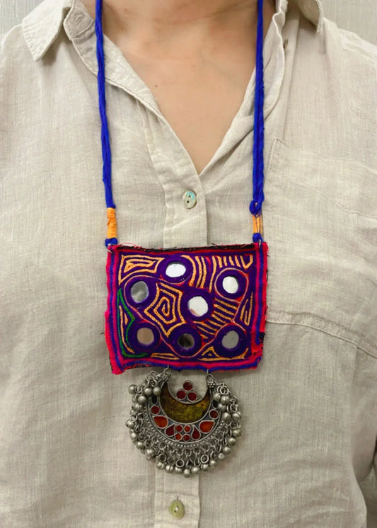 Mirror Muse Vintage Necklace By Gamthi Fashion
