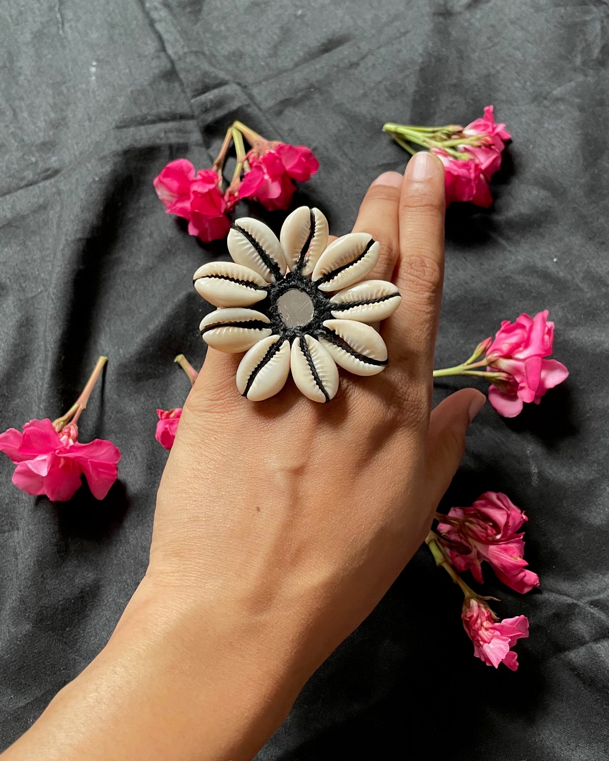 Moonflower Ring By Gamthi Fashion