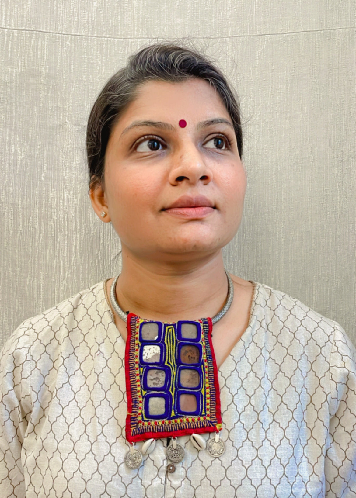 Neel Pushp Vintage Necklace By Gamthi Fashion