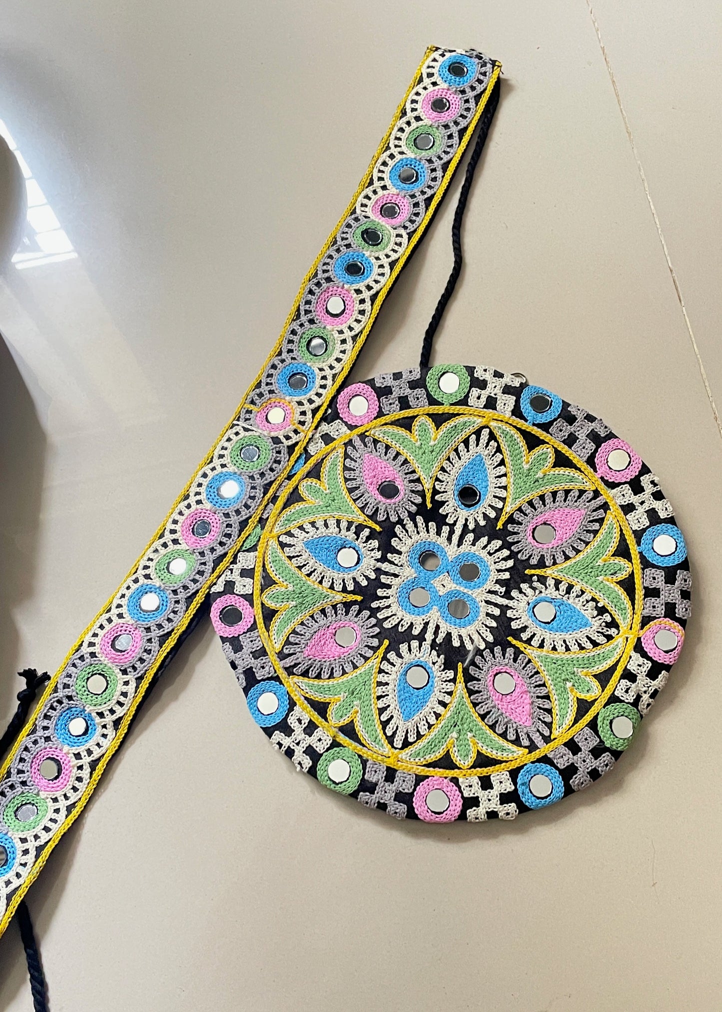 Pastel Lotus Waist Belt By Gamthi Fashion