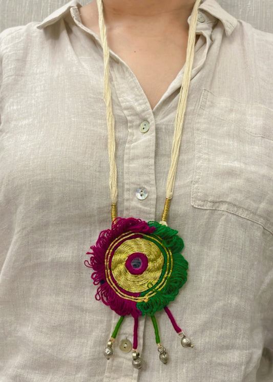 Phool Mandala Vintage Necklace By Gamthi Fashion