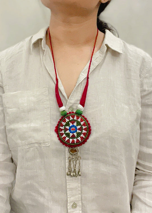 Phulkari Vintage Necklace By Gamthi Fashion