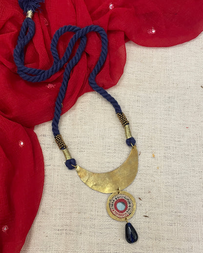 Ragini Brass Necklace By Gamthi Fashion