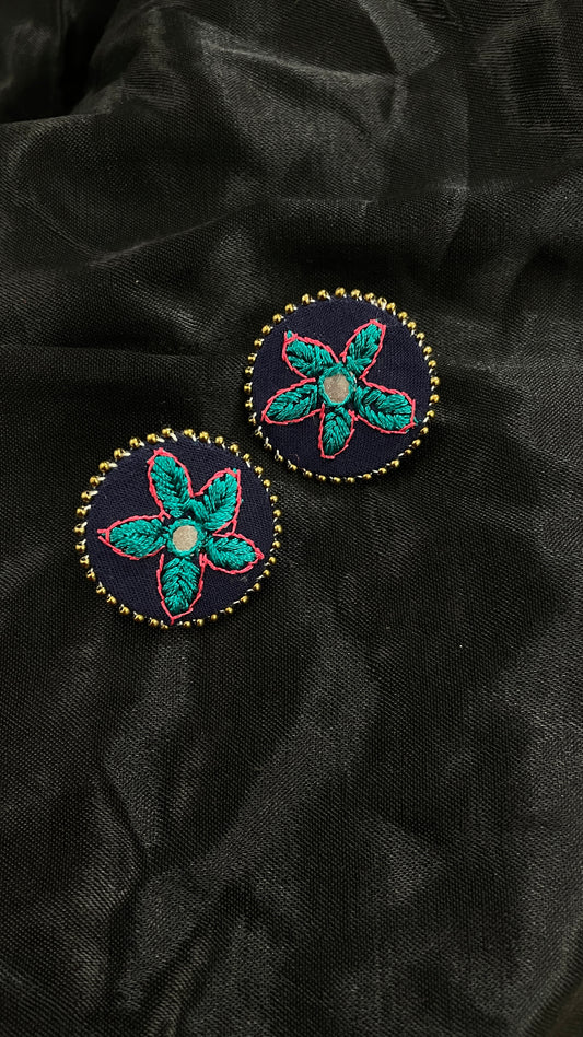 Raktabindu Stud Handmade Earrings By Gamthi Fashion