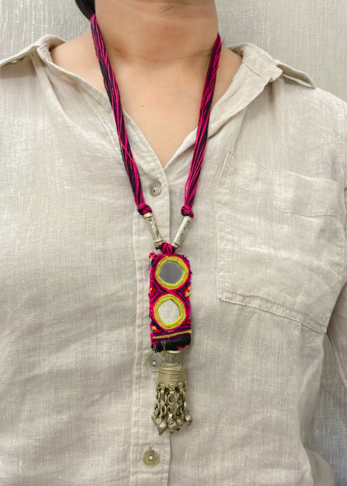 Rangilo Tana Bana Vintage Necklace By Gamthi Fashion