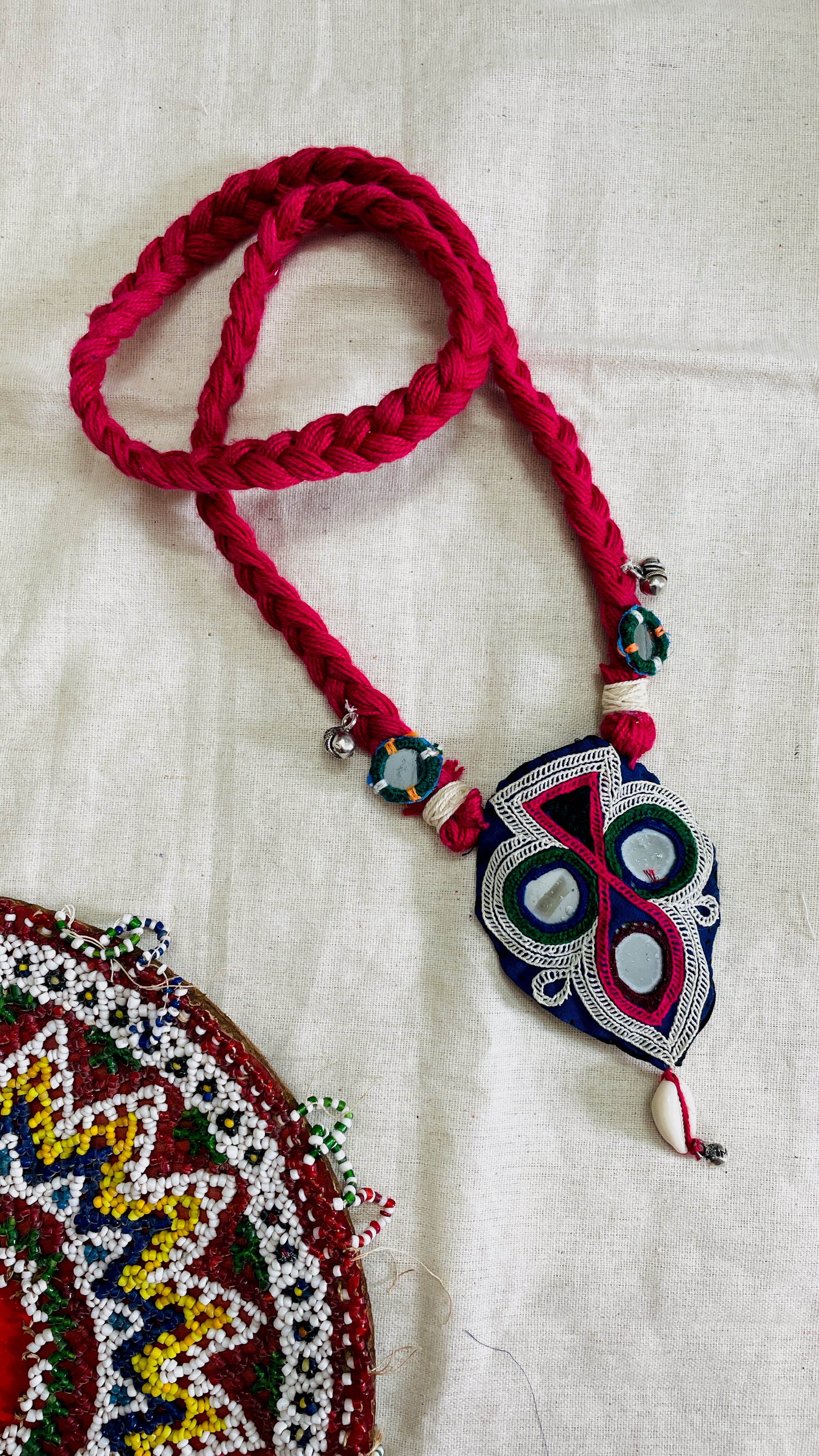 Rangrez Mirror Vintage Necklace By Gamthi Fashion