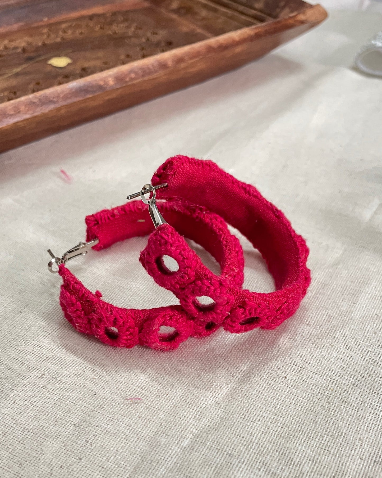 Rani Hoop Earrings By Gamthi Fashion