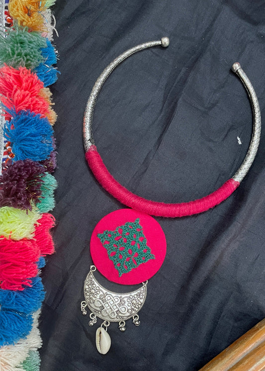 Rani Kutchi Necklace By Gamthi Fashion