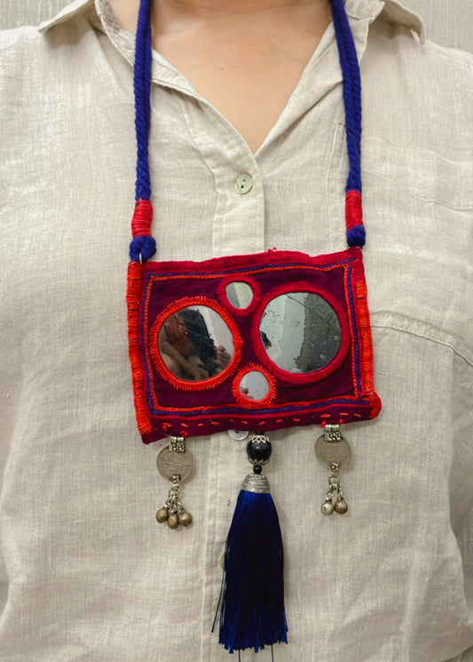 Reflections of Kutch Vintage Necklace By Gamthi Fashion