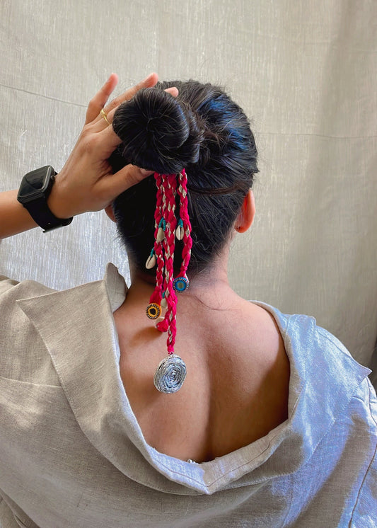Rose Blossom Hair Band (GFP27) By Gamthi Fashion