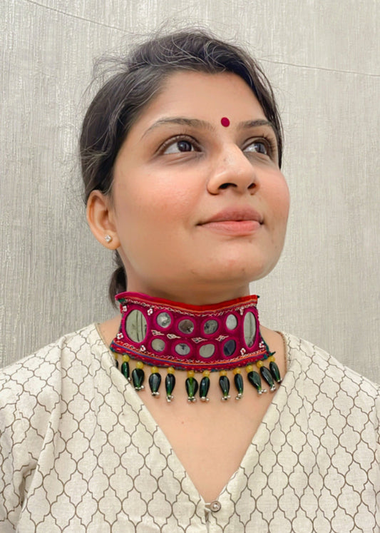 Shahi Mor Vintage Necklace By Gamthi Fashion