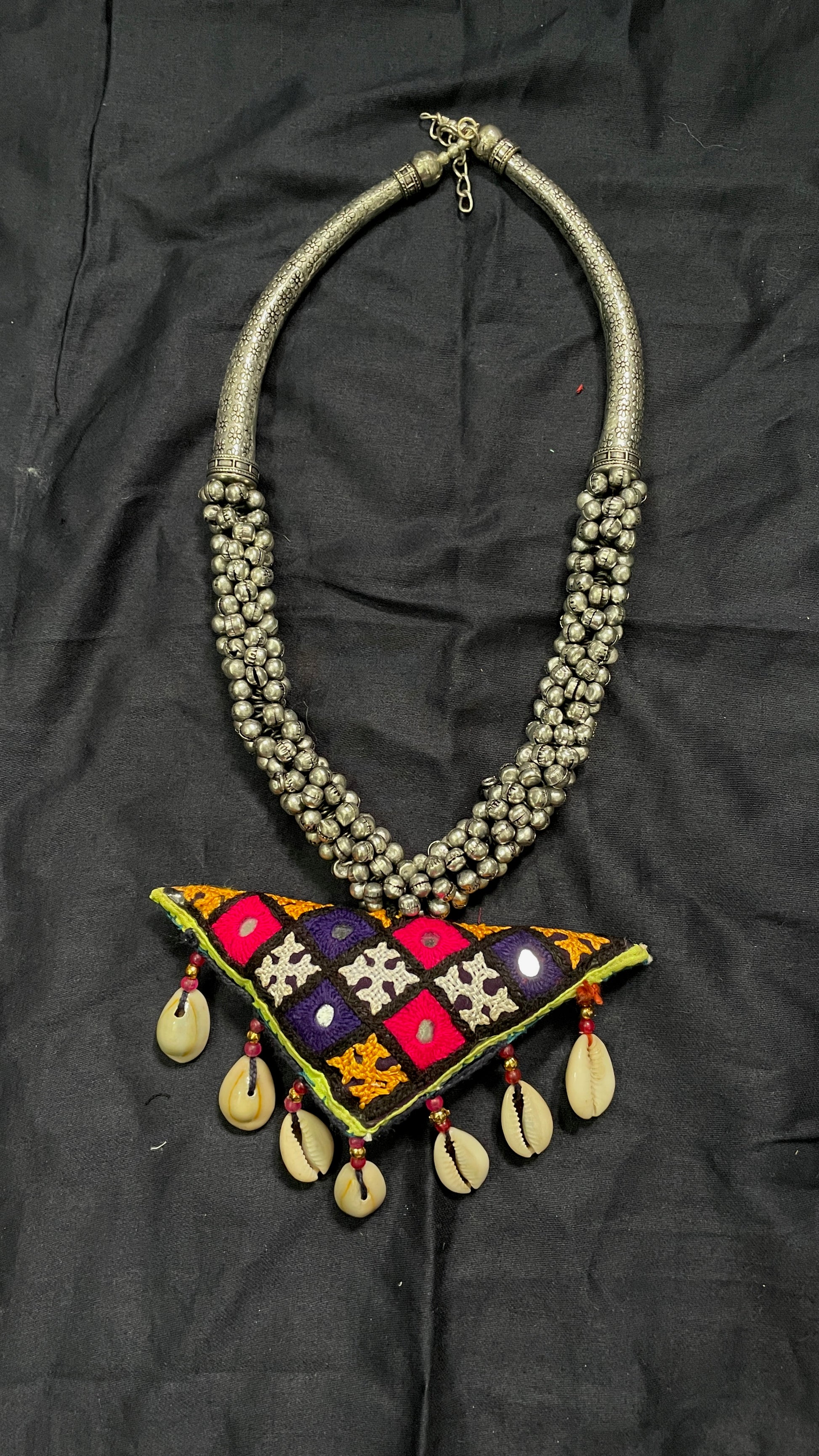 Tribal Morni Vintage Necklace By Gamthi Fashion