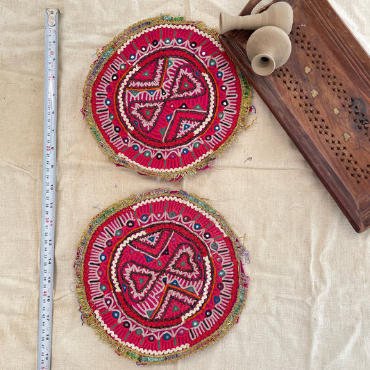 Vintage Kutchi Patch - 12 By Gamthi Fashion
