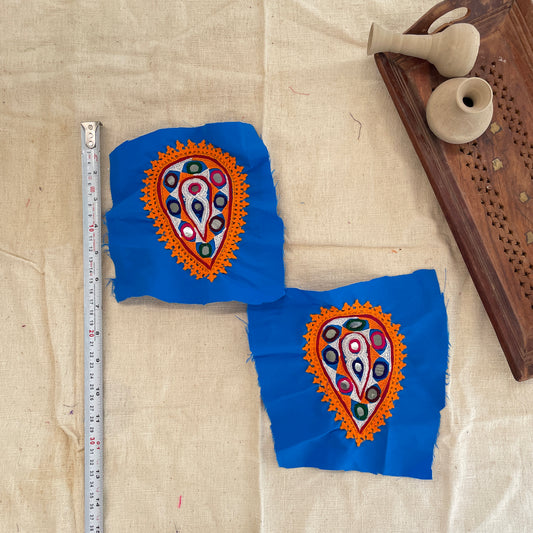Vintage Kutchi Patch - 175 By Gamthi Fashion