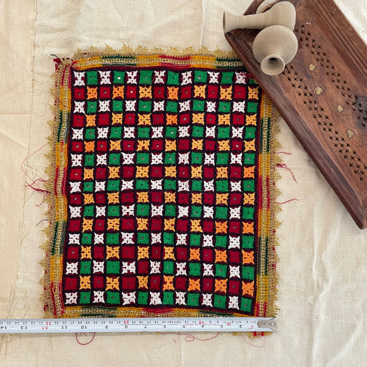 Vintage Kutchi Patch - 2 By Gamthi Fashion