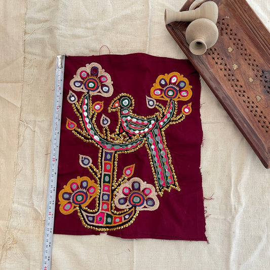 Vintage Kutchi Patch - 4 By Gamthi Fashion