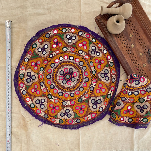 Vintage Kutchi Patch - 85 By Gamthi Fashion