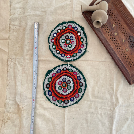 Vintage Kutchi Patch - 8 By Gamthi Fashion