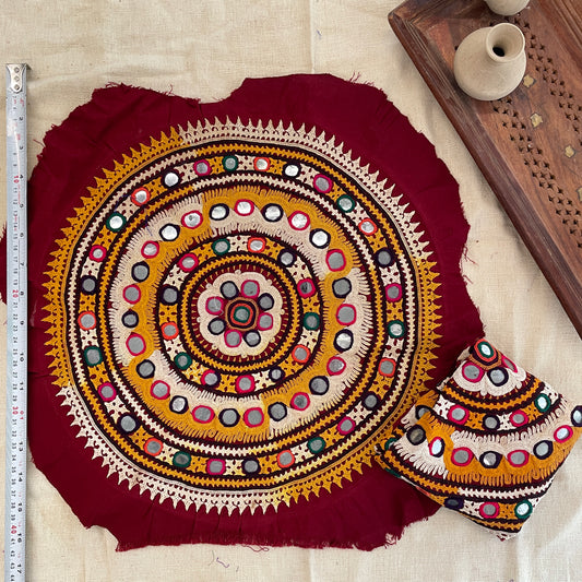 Vintage Kutchi Patch - 93 By Gamthi Fashion