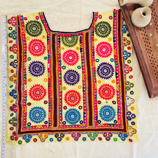 Vintage Neck Yoke- 1 By Gamthi Fashion